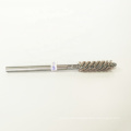 .138" Diameter with 600 Grit Aluminum Oxide Nylon and Stainless Steel Stem Wire Micro Spiral Brush